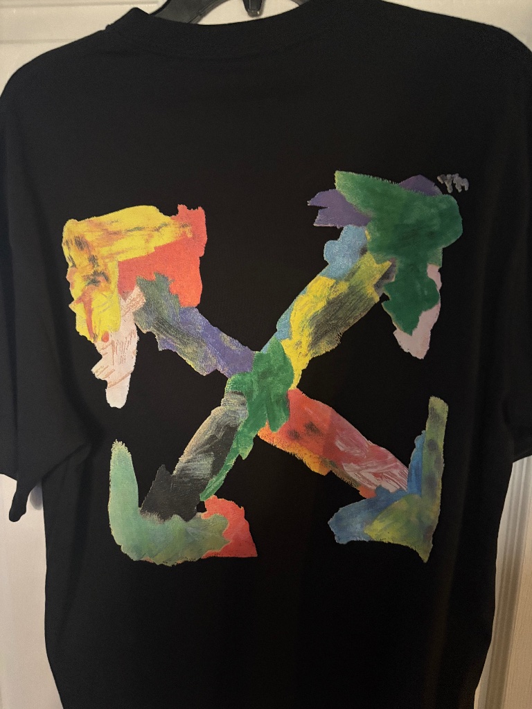 Off-White Black Graphic T-Shirt
